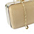  Stainless Steel Shell With Rhinestone Evening Handbags/ Clutches