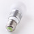 E27 3W 270-300LM 5500-6500K naturlig hvid lys LED kugle pære (85-265V)