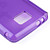 protection en TPU pour Samsung Galaxy S i9100 ⅱ - violet translucide