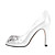  La tomaia in pelle tacco a spillo pompe con strass matrimonio / partito / sera scarpe