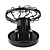  solaires pince alimenté ventilateur mini pile - noir