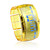  pulseira de design do futuro relógio de pulso LED azul - amarelo