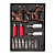  2 Damaskus håndlaget tatovering pistol kit med LED Power