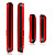  f5 - thriple celular sim teléfono celular con teclado QWERTY (tv, mp3, mp4, bluetooth)