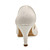  FELECIA - Peeptoe Hochzeit Pfennigabsatz Satin