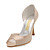  Satin Upper Stiletto Heel Pumps Wedding Shoes More Colors Available
