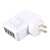  KMS-AC09 Universal AC Adapter for iPad/iPad 2/iPhone (White)