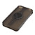  gjennomskinnelig watch mønster TPU sak for iPhone 4 (svart)
