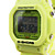  deporte goma llevó reloj de pulsera (verde)