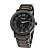  Fashion Men's Black Dial Black Band  Wrist Watch