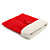  Trendy Cell Phone Vertical Velvet Bag Red (4.3 inch Wide)