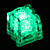  Diamond Ice Cube Shaped Colorful LED Light for Party Event