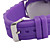  Unisex-Stil Chrysantheme Quarz-Armbanduhr (lila)