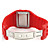  Block Bricks Design Band Wrist Watch with Night Light (Red)