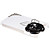  Protective Hard Case with Crystals for iPhone 4 (Black Flower)