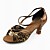  similicuir supérieure chaussures de danse latine belle salle de bal de souliers de couleur métallique pour les femmes