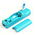  2 en 1 Manette MotionPlus et Nunchuk + Etui pour Wii - Bleu