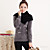  Fuzzy-Bogen gestrickten Pullover