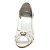  Top Quality Satin Upper High Heel Sandals With Rhinestone Wedding Bridal Shoes