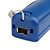  2-in-1 MotionPlus Remote Controller and Nunchuk + Case for Wii/Wii U (Blue)