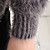  Fuzzy-Bogen gestrickten Pullover
