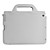  ultra-mince transport et de protection cuir PU sac à main / pochette w / stand pour iPad 2