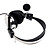  Stereo da 3,5 mm per cuffie argento lucido con microfono