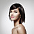  Capless Medium Long 100% Human Hair Nature Look Straight Hair Wig 5 Colors To Choose