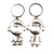  COUPLE'S Keychain and Bottle Opener (2-Pack)