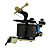  3 Cast Iron Guns Tattoo Kit with LCD Power and 55 Color Ink