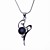  en argent sterling élégant collier de perles avec s'épanouir (plus de couleurs)
