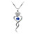  Crystal Elegant knot Necklace