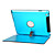  multi-angolo sostegno del case in alluminio ultrasottile per ipad2 (blu)
