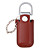  8gb roestvrij staal usb flash drive sleutelhanger met pouch (bruin)