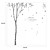  albero decorazione stickers
