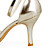  TIERNEY - Peeptoe Hochzeit Pfennigabsatz Kunstleder