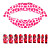  5 tattoo lábio pcs 10 pcs e adesivos de unhas