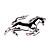  Auto Emblem Aufkleber - Pferd 4pcs