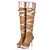  Wildleder Pfennigabsatz über das Knie Stiefel mit Spitzen-up-Party / Abendschuhe mehr Farben erhältlich