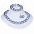  AA + conjunto de joyería de perlas - collar, pulsera y aretes (más colores)