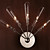  Artistic Crystal Wall Light with 5 Lights
