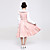  manica lunga tè lunghezza beige bianco cotone poliestere dolce lolita abito