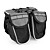  Bicycle Frame Bag Rainproof Black Color
