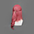  cosplay parykk inspirert av Final Fantasy XIII-2 Serah farron