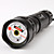  pointeur laser rouge avec batterie et chargeur (5mW, 605nm, noir)