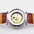  Minotaur - Fashion Coloring Mechanical Brown Gold Men's Watch