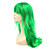  Capless Long Green Synthetic Hair Wig