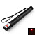  une lampe de poche en forme de pointeur laser rouge avec des piles (5mW, 605nm, noir)