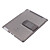  superficie mate caja de la piel trasera dura protectora con soporte para el ipad 2/3/4