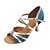  Customize Performance Dance Shoes Leatherette/ Paillette Upper Latin Shoes for Women
